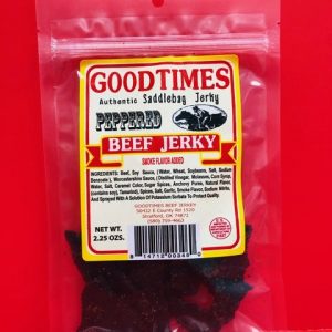 Peppered Saddlebag Beef Jerky